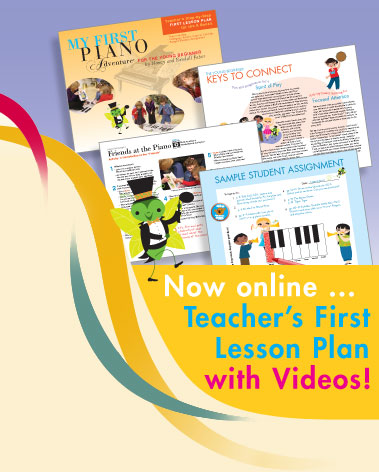 Now online... Teacher's First Lesson Plan with Videos