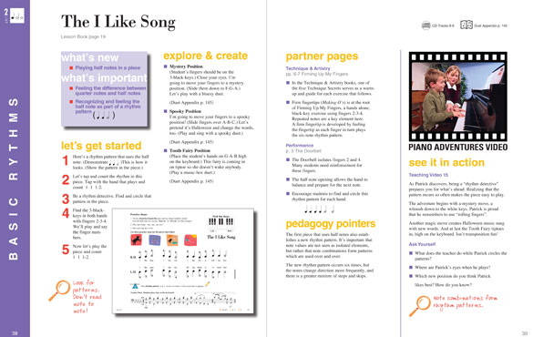 Primer Teacher Guide pages 38-39