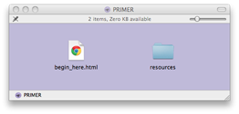 Mac Enhanced CD window